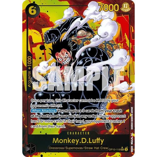 Monkey.D.Luffy (118) (Parallel) (OP10 - 118) [Royal Blood] - PokéBox Australia