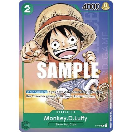 Monkey.D.Luffy (Anime Expo 2023) (P - 037) [One Piece Promotion Cards] - PokéBox Australia