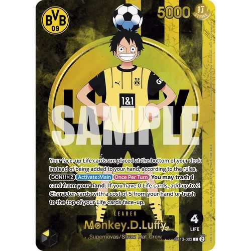 Monkey.D.Luffy (BVB x One Piece Campaign) (ST13 - 003) (One Piece Promotion Cards) - PokéBox Australia