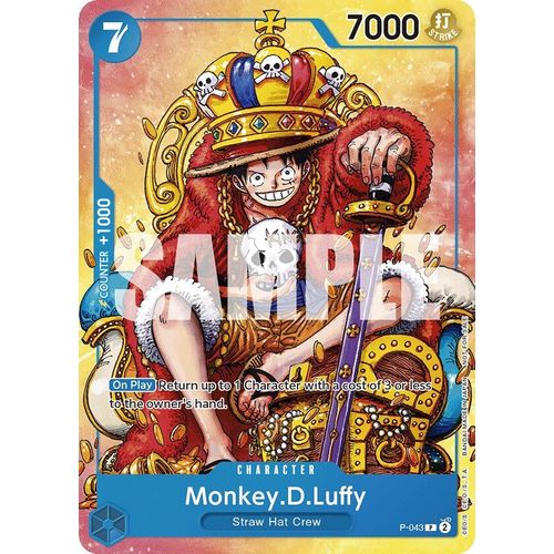 Monkey.D.Luffy (Convention Promo 2024) (P - 043) [One Piece Promotion Cards] - PokéBox Australia