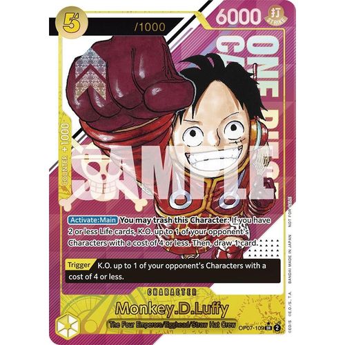 Monkey.D.Luffy (CS 2024 Event Pack) (OP07 - 109) [One Piece Promotion Cards] - PokéBox Australia