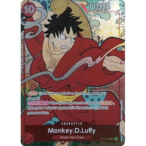 Monkey.D.Luffy (English Version 1st Anniversary Set) (ST10 - 006) [One Piece Promotion Cards] - PokéBox Australia