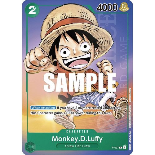 Monkey.D.Luffy (Gen Con 2023) (P - 037) [One Piece Promotion Cards] - PokéBox Australia