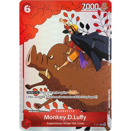 Monkey.D.Luffy (Gift Collection 2023) (P - 001) [One Piece Promotion Cards] - PokéBox Australia