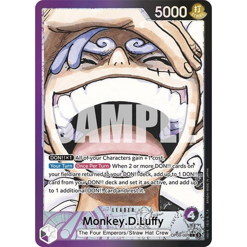 Monkey.D.Luffy (Jumbo) (OP09 - 061) (One Piece Promotion Cards) - PokéBox Australia