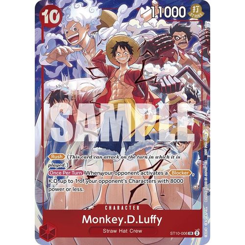 Monkey.D.Luffy (One Piece Day Dallas 2025) (ST10 - 006) (One Piece Promotion Cards) - PokéBox Australia