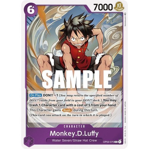 Monkey.D.Luffy (OP03 - 070) [Pillars of Strength] - PokéBox Australia