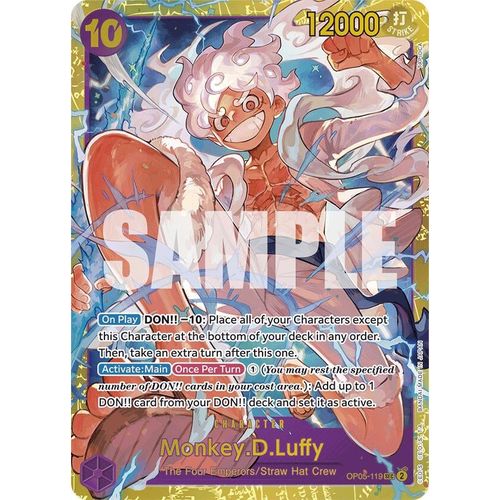 Monkey.D.Luffy (OP05 - 119) (Reprint) (OP05 - 119) [Premium Booster - The Best - ] - PokéBox Australia