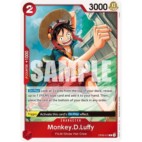Monkey.D.Luffy (OP06 - 013) [Wings of the Captain] - PokéBox Australia