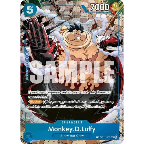 Monkey.D.Luffy - OP11 - 058 (TR) (OP11 - 058) (Carrying On His Will) - PokéBox Australia
