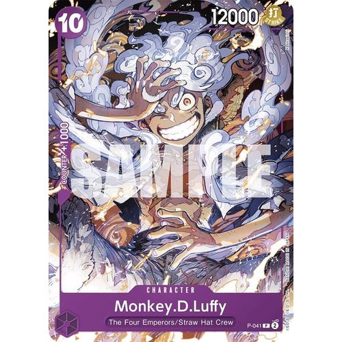 Monkey.D.Luffy (P - 041) (P - 041) [Starter Deck 18: PURPLE Monkey.D.Luffy] - PokéBox Australia