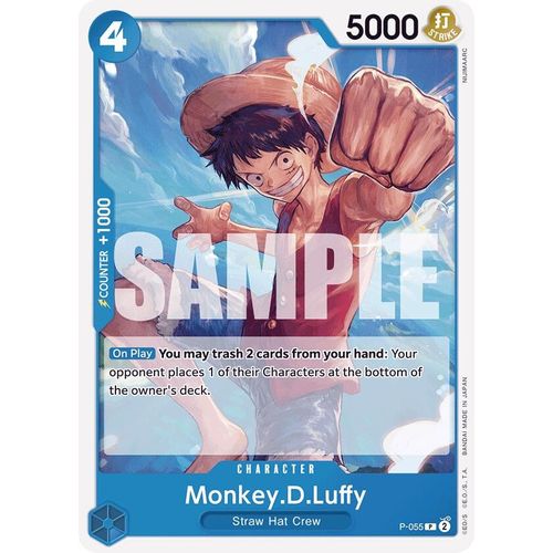 Monkey.D.Luffy (P - 055) (Reprint) (P - 055) [Premium Booster - The Best - ] - PokéBox Australia