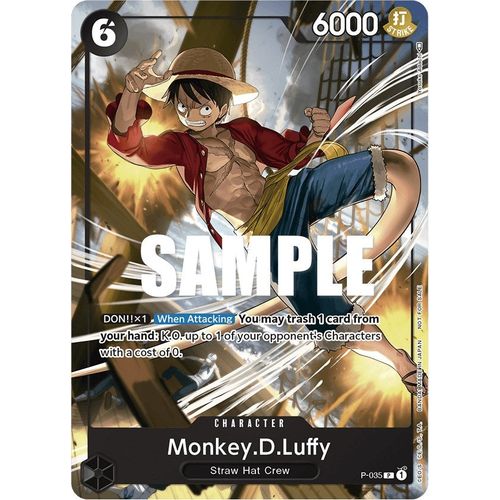 Monkey.D.Luffy (Pirates Party Vol. 3) (P - 035) [One Piece Promotion Cards] - PokéBox Australia