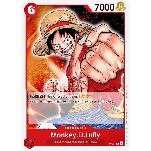 Monkey.D.Luffy (Promotion Pack 2022) (P - 001) [One Piece Promotion Cards] - PokéBox Australia