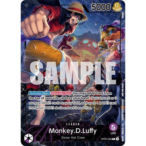 Monkey.D.Luffy (PSA Magazine) (OP05 - 060) [One Piece Promotion Cards] - PokéBox Australia