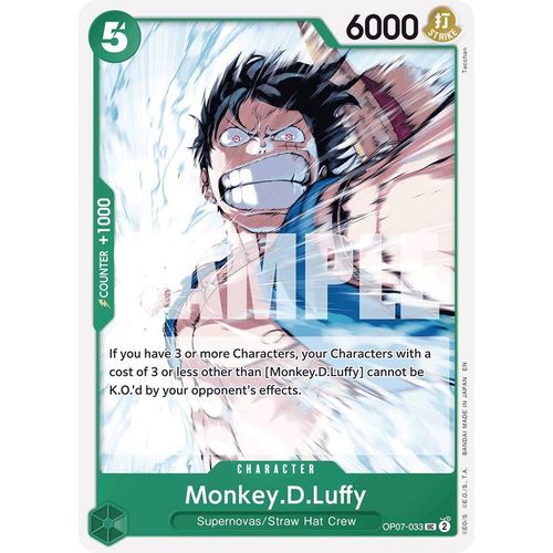 Monkey.D.Luffy (Reprint) (OP07 - 033) [Starter Deck 24: GREEN Jewelry Bonney] - PokéBox Australia