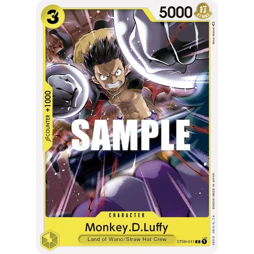 Monkey.D.Luffy (ST09 - 011) [Starter Deck 9: Yamato] - PokéBox Australia