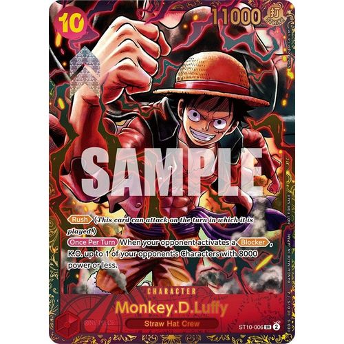 Monkey.D.Luffy - ST10 - 006 (ST10 - 006) [One Piece Promotion Cards] - PokéBox Australia
