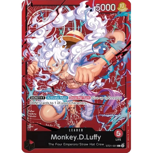 Monkey.D.Luffy - ST21 - 001 (Luffy Deck) (ST21 - 001) (Learn Together Deck Set) - PokéBox Australia