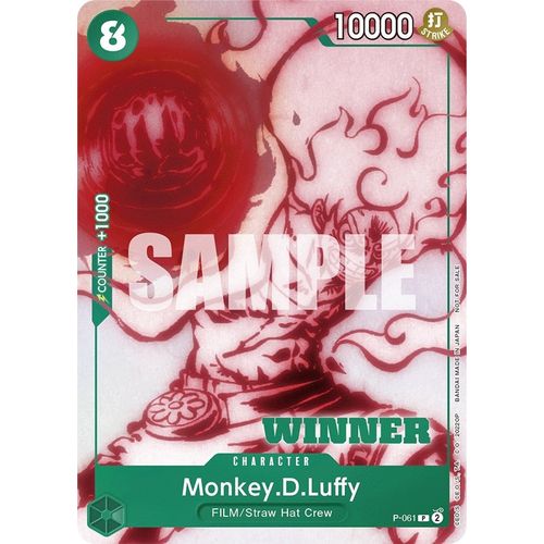 Monkey.D.Luffy (Starter Deck 11: Uta Deck Battle) [Winner] (P - 061) [One Piece Promotion Cards] - PokéBox Australia