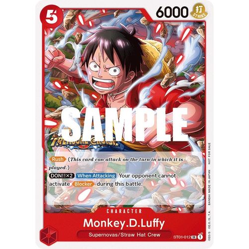 Monkey.D.Luffy (Tournament Pack Vol. 5) (ST01 - 012) [One Piece Promotion Cards] - PokéBox Australia