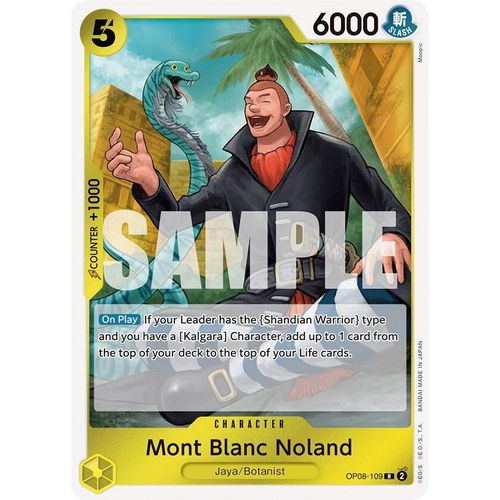 Mont Blanc Noland (OP08 - 109) [Two Legends] - PokéBox Australia