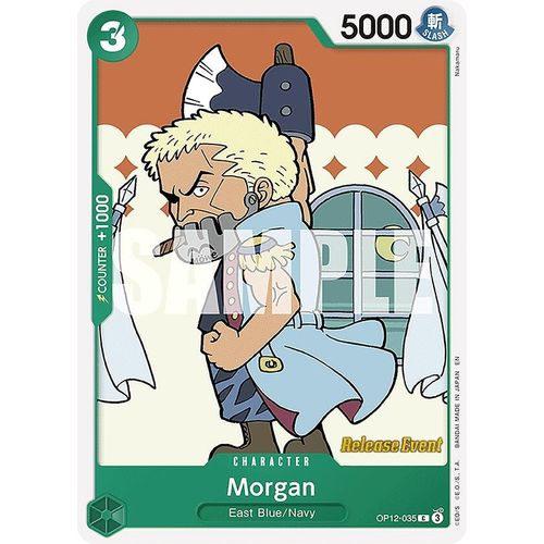 Morgan (OP12 - 035) (Legacy of the Master Release Event Cards) - PokéBox Australia