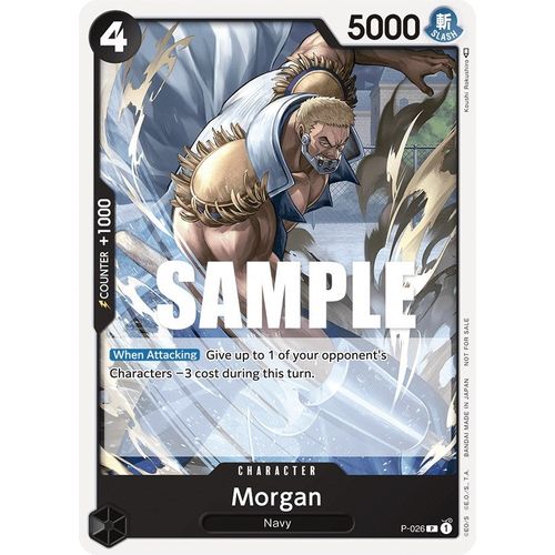 Morgan (Pirates Party Vol. 2) (P - 026) [One Piece Promotion Cards] - PokéBox Australia