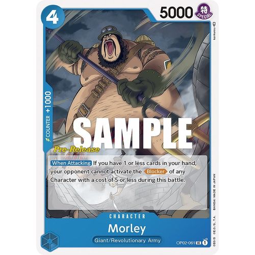 Morley (OP02 - 061) [Paramount War Pre - Release Cards] - PokéBox Australia