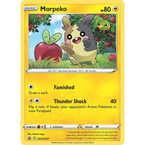 Morpeko - SWSH031 (SWSH031) (SWSH: Sword & Shield Promo Cards) - PokéBox Australia