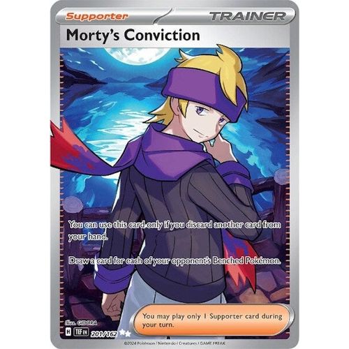 Morty's Conviction (201/162) [SV05: Temporal Forces] - PokéBox Australia