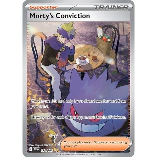 Morty's Conviction (211/162) [SV05: Temporal Forces] - PokéBox Australia