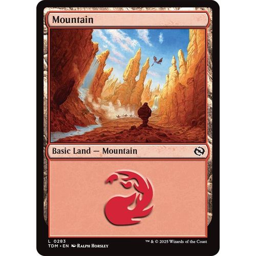 Mountain (0283) (283) (Tarkir: Dragonstorm) - PokéBox Australia