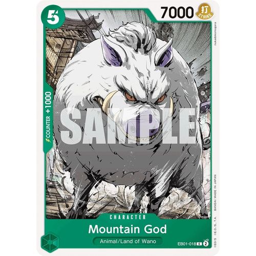 Mountain God (EB01 - 018) [Extra Booster: Memorial Collection] - PokéBox Australia