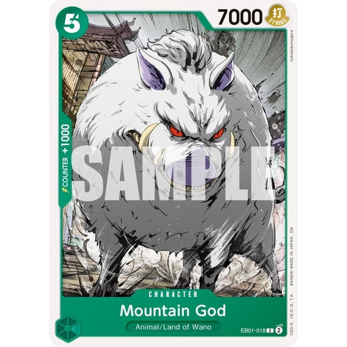 Mountain God (Reprint) (EB01 - 018) (Premium Booster - The Best - Vol. 2) - PokéBox Australia