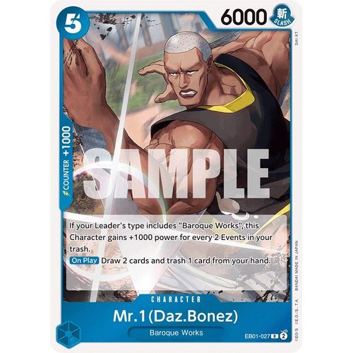 Mr. 1 (Daz.Bonez) (EB01 - 027) [Extra Booster: Memorial Collection] - PokéBox Australia