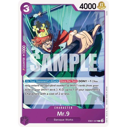 Mr. 9 (EB01 - 037) [Extra Booster: Memorial Collection] - PokéBox Australia