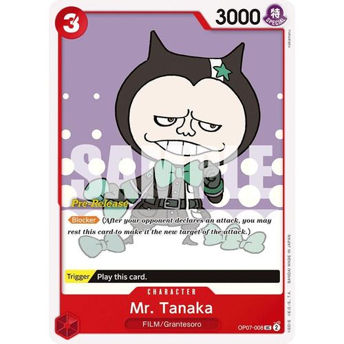 Mr. Tanaka (OP07 - 008) [500 Years in the Future Pre - Release Cards] - PokéBox Australia