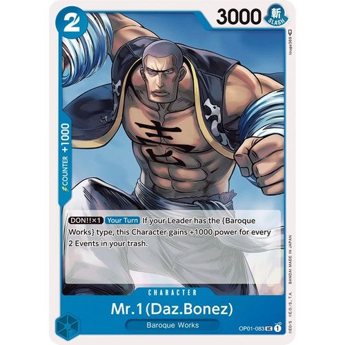 Mr.1 (Daz.Bonez) (OP01 - 083) [Romance Dawn] - PokéBox Australia