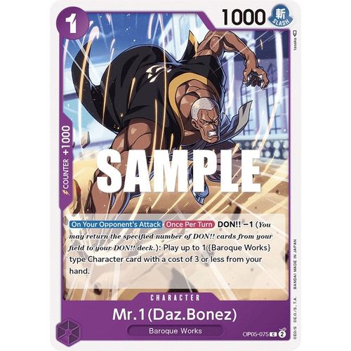 Mr.1 (Daz.Bonez) (OP05 - 075) [Awakening of the New Era] - PokéBox Australia