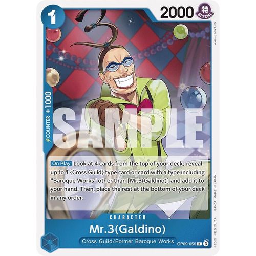 Mr.3(Galdino) (OP09 - 056) [Emperors in the New World] - PokéBox Australia