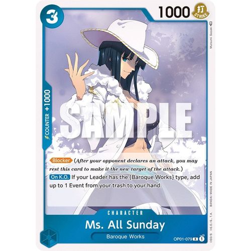 Ms. All Sunday (OP01 - 079) [Romance Dawn] - PokéBox Australia