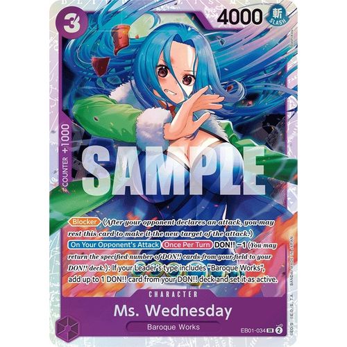 Ms. Wednesday (EB01 - 034) [Extra Booster: Memorial Collection] - PokéBox Australia