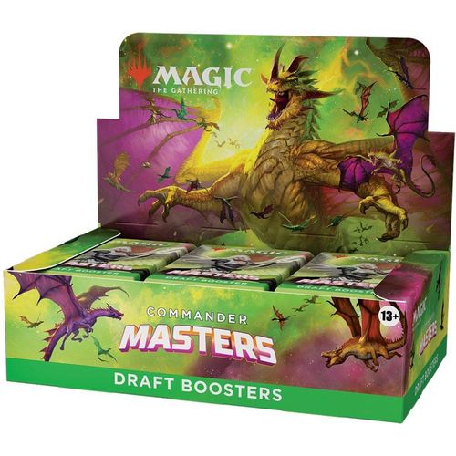 Magic The Gathering | Commander Masters Draft Booster Display - PokéBox Australia