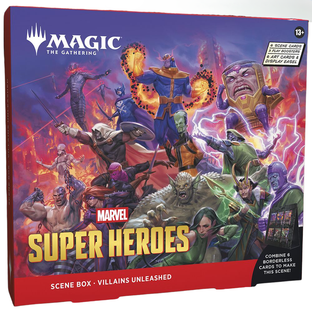Magic The Gathering: Marvel Super Heroes - Scene Box (Villains Unleashed) - PokéBox Australia