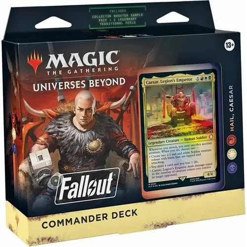 Magic The Gathering | Fallout - Hail, Caesar (Red/White/Black) Commander Deck - PokéBox Australia