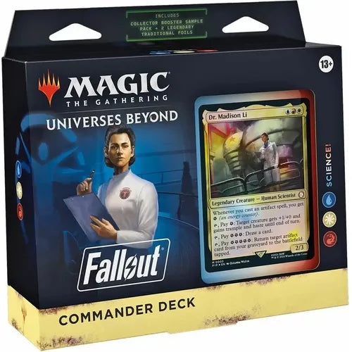 Magic The Gathering | Fallout - Science! (Blue/White/Red) Commander Deck - PokéBox Australia