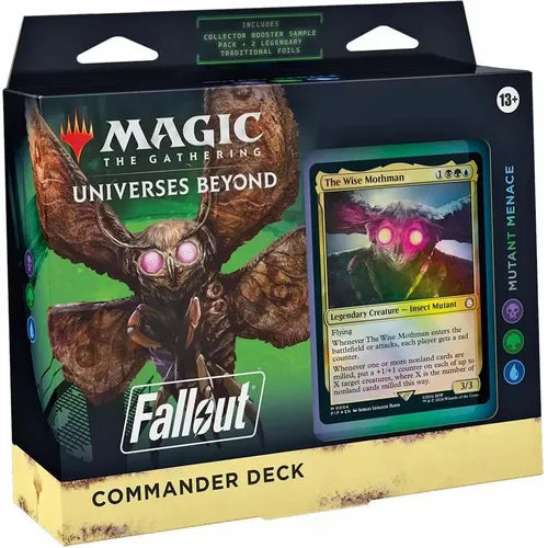 Magic The Gathering | Fallout - Mutant Menace (Black/Green/Blue) Commander Deck - PokéBox Australia