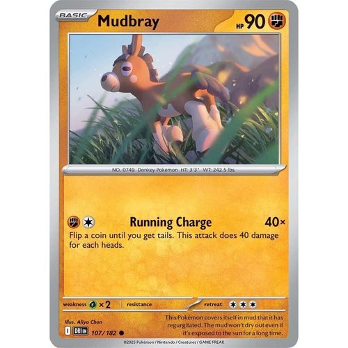 Mudbray (107/182) (SV10: Destined Rivals) - PokéBox Australia