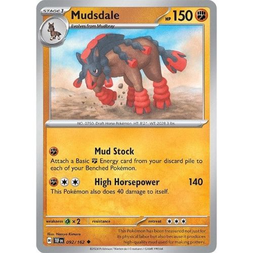 Mudsdale (092/162) [SV05: Temporal Forces] - PokéBox Australia